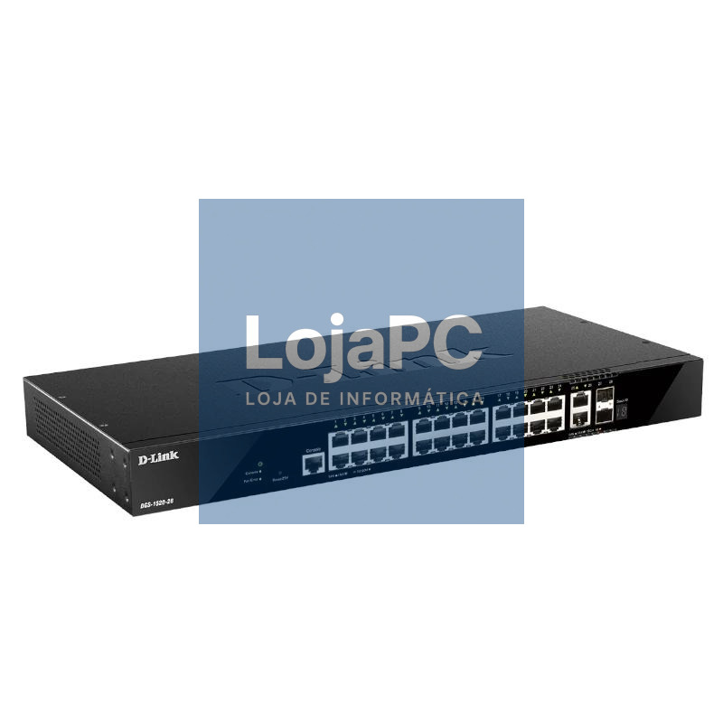 D-Link DGS-1520-28/E Switch 24xGbE 2x10GbE 2xSFP+ — imagem 2