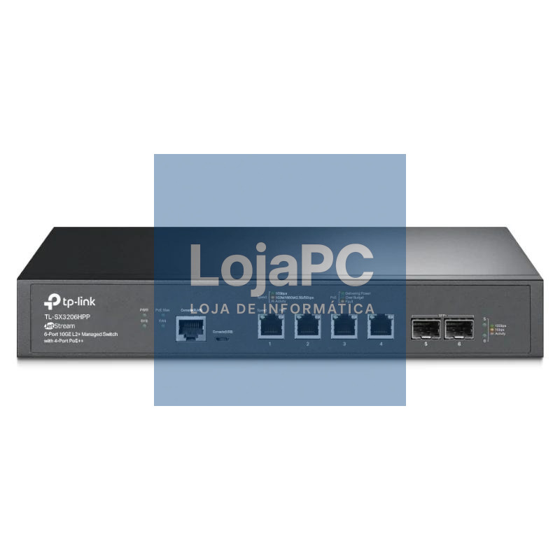 TP-Link SX3206HPP Switch 4x10G PoE++ 2x10Gb SFP