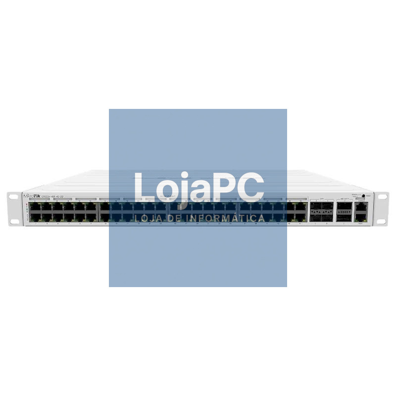 MikroTik CRS354-48P-4S+2Q+RM Switch 48xGbE 4xSFP+ — imagem 3