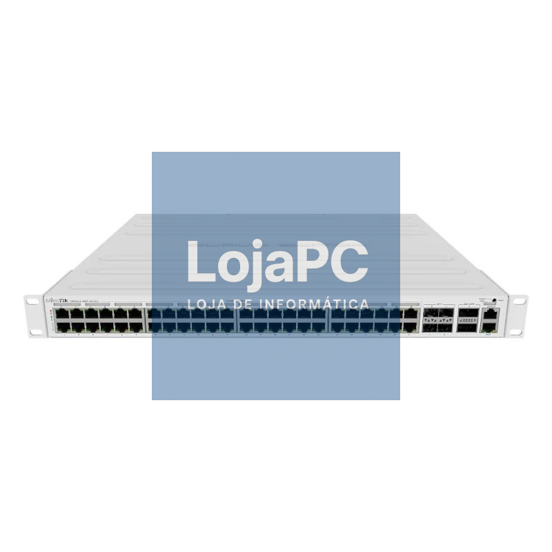MikroTik CRS354-48P-4S+2Q+RM Switch 48xGbE 4xSFP+