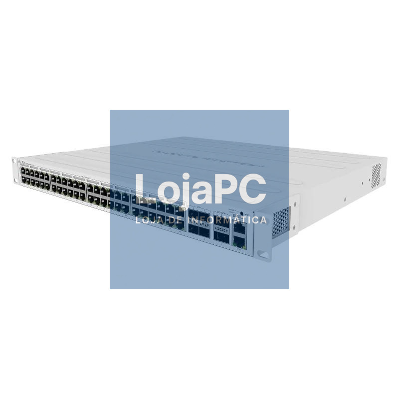 MikroTik CRS354-48P-4S+2Q+RM Switch 48xGbE 4xSFP+ — imagem 2