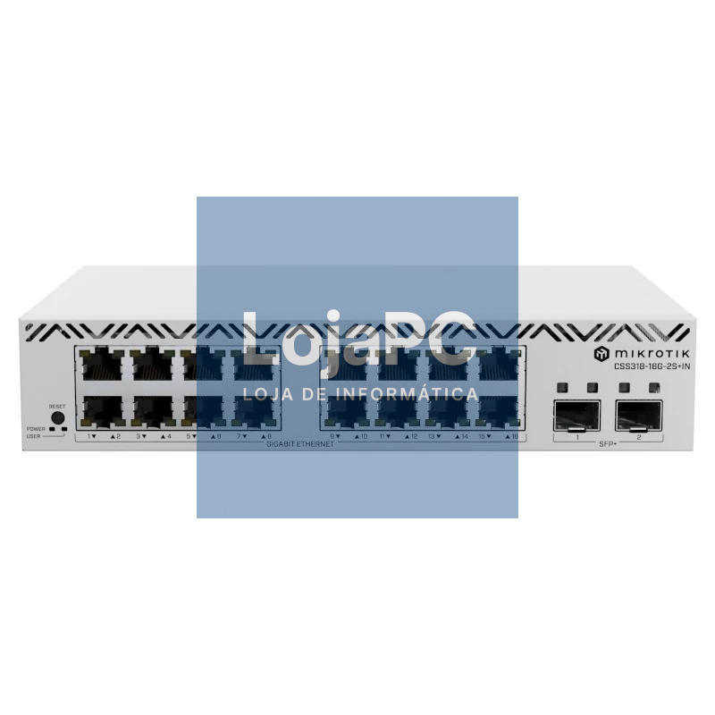 MikroTik CSS318-16G-2S+IN Switch 16xGbE 2xSFP+