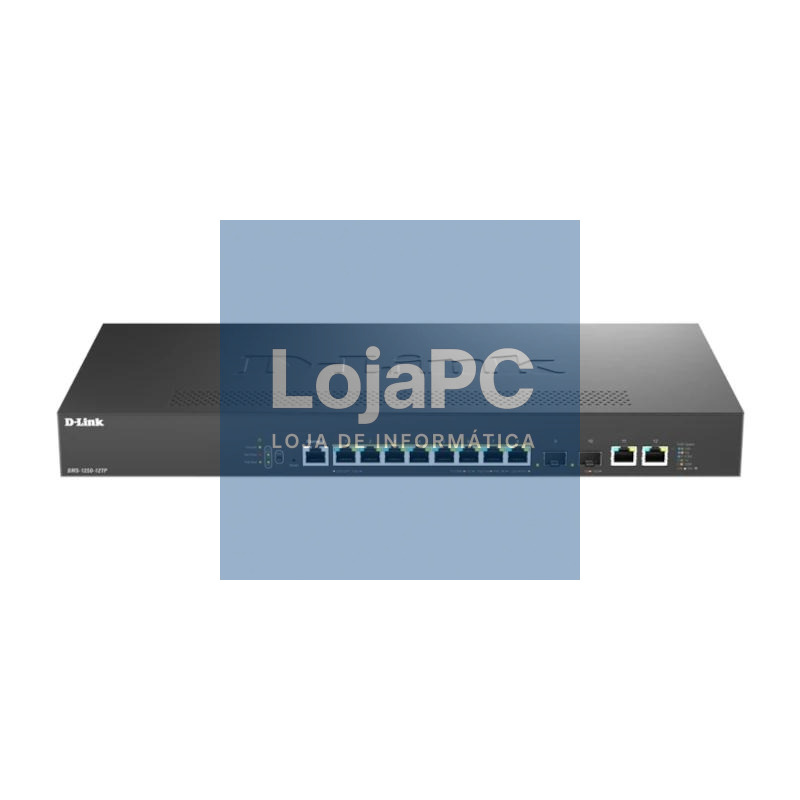 D-Link DMS-1250-12TP/E Switch 8xMG 2x10GB PoE L2