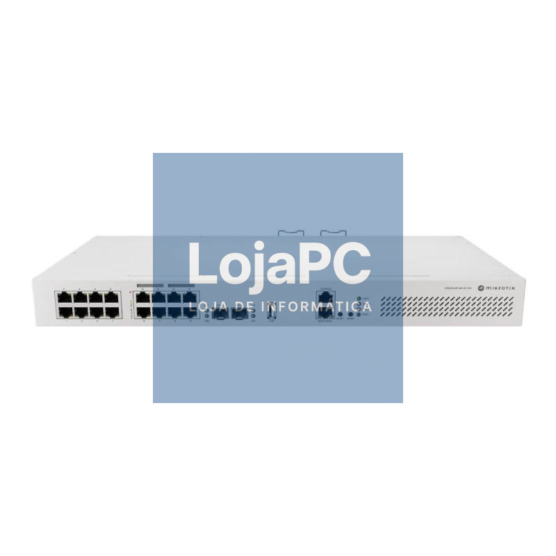 MikroTik CRS418-8P-8G-2S+RM Switch 17xGbE 2xSFP+ — imagem 3