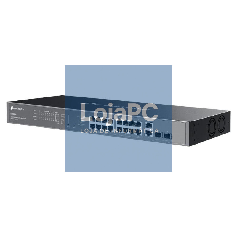 TP-Link ES220GMP Switch 16xG PoE+ 2xG 2xSFP 250W — imagem 2
