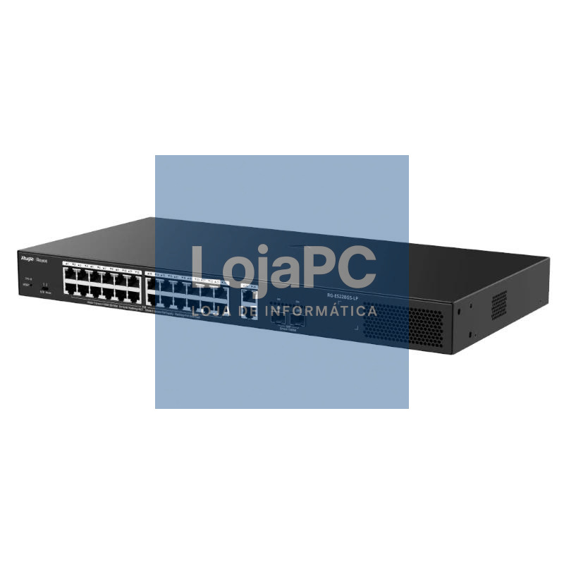 Reyee ES228GS-LP Switch 26xGbE (24 PoE) 250W 2xSFP — imagem 2