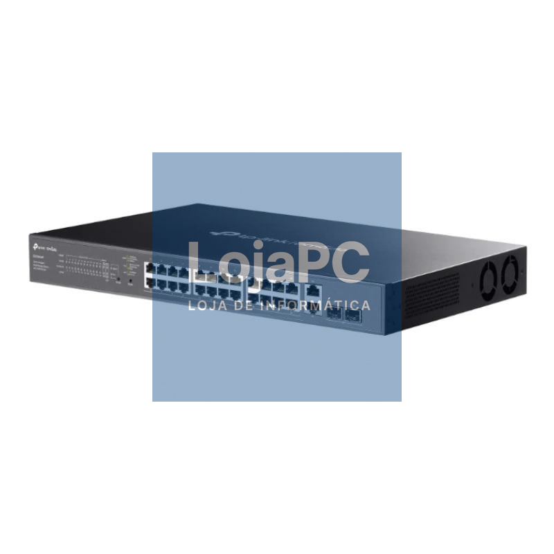 TP-Link ES228GMP Switch 24xPoE+ 2xGb 2xSFP 384W — imagem 5