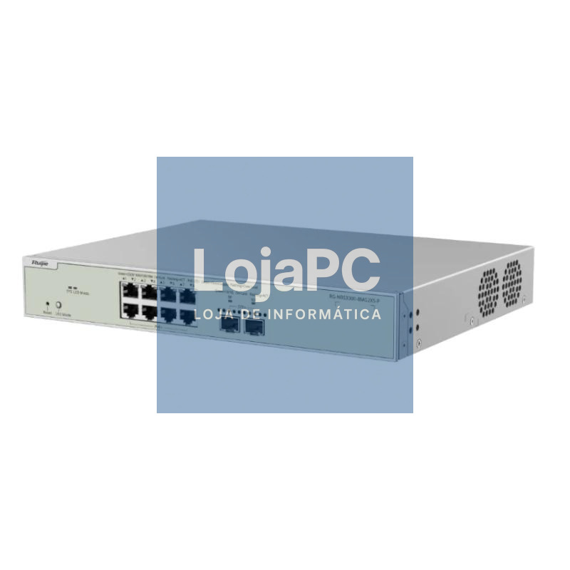 Reyee NBS3300-8MG2XS-P L2 8xmG PoE 2xSFP+ 240W — imagem 5