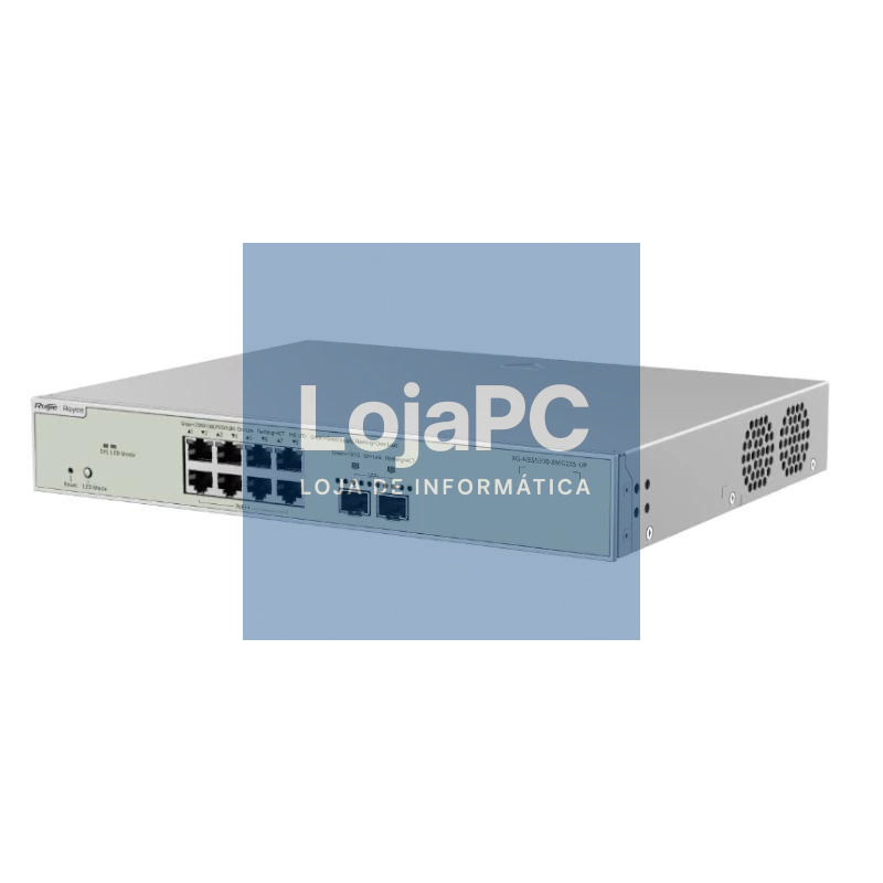 Reyee NBS5300-8MG2XS-UP L3 8xxmG HiPoE 2xSFP+ 370W — imagem 3
