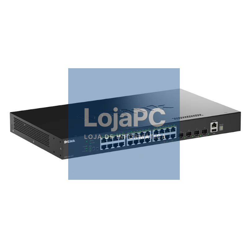 D-Link DGS-1530-28P/E Switch 24xGB PoE 4xSFP+ 370W — imagem 2