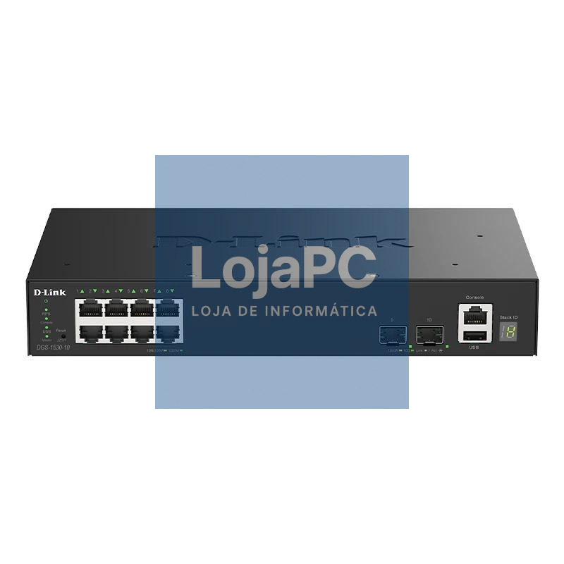 D-Link DGS-1530-10/E Switch 8xGb 2x10G SFP+