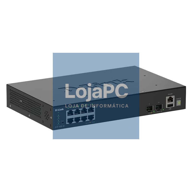 D-Link DGS-1530-10/E Switch 8xGb 2x10G SFP+ — imagem 3