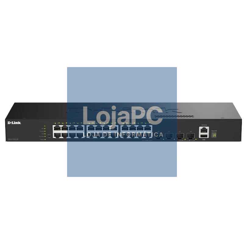 D-Link DGS-1530-28/E Switch 24xG 4x10G SFP+ — imagem 3