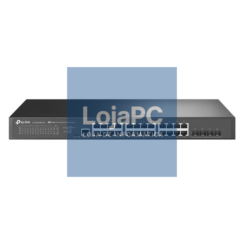 TP-Link SG3428X-M2 Switch L2+ 24x2.5G 2x10G SFP+