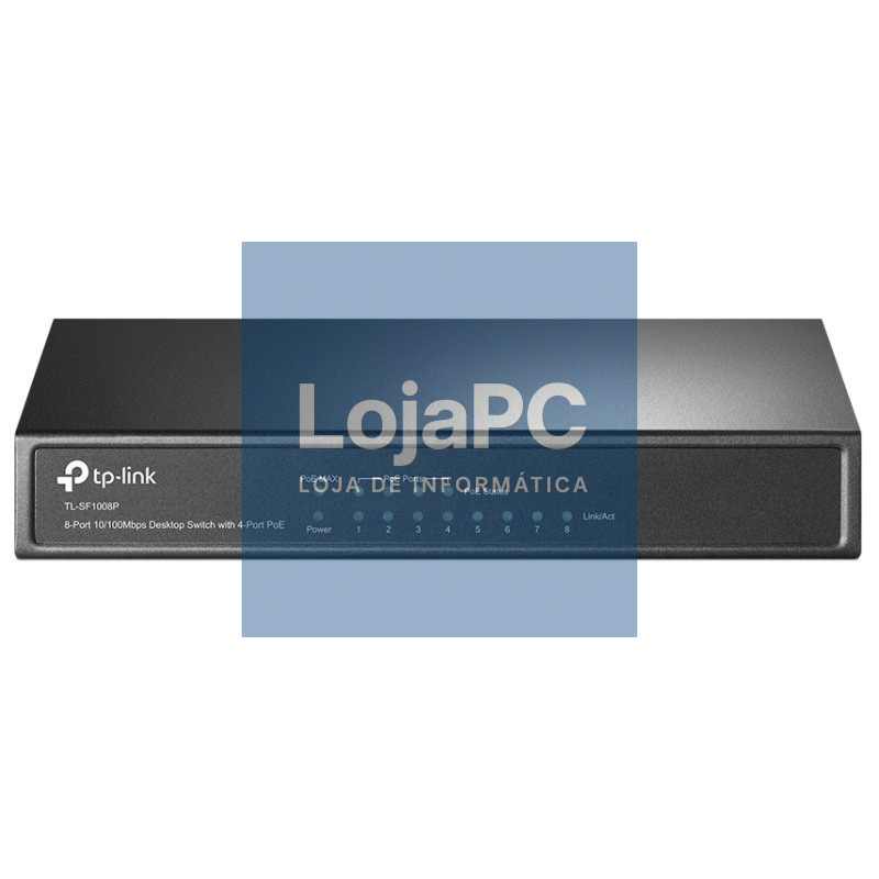 TP-LINK TL-SF1008P Switch 8x10/100Mbps 4xPoE Metal