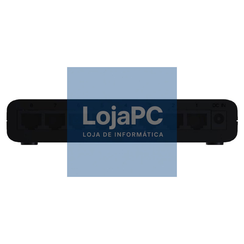 Edimax ES-3308P Switch 8x10/100Mbps Mini — imagem 2