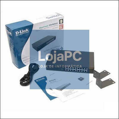 D-Link DES-1016D Switch 16x10/100Mbps — imagem 2