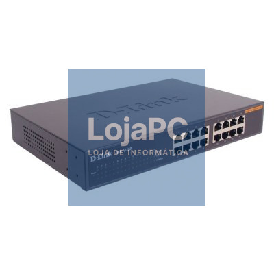 D-Link DES-1016D Switch 16x10/100Mbps — imagem 3