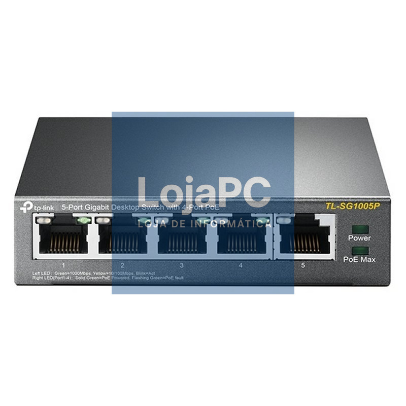 TP-LINK TL-SG1005P Switch 5xGB 4xPoE