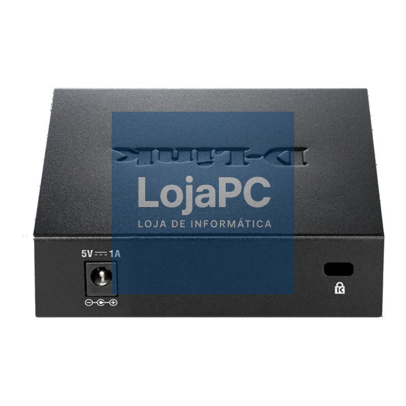 D-Link DES-105 Switch 5x10/100Mbps Metal — imagem 3