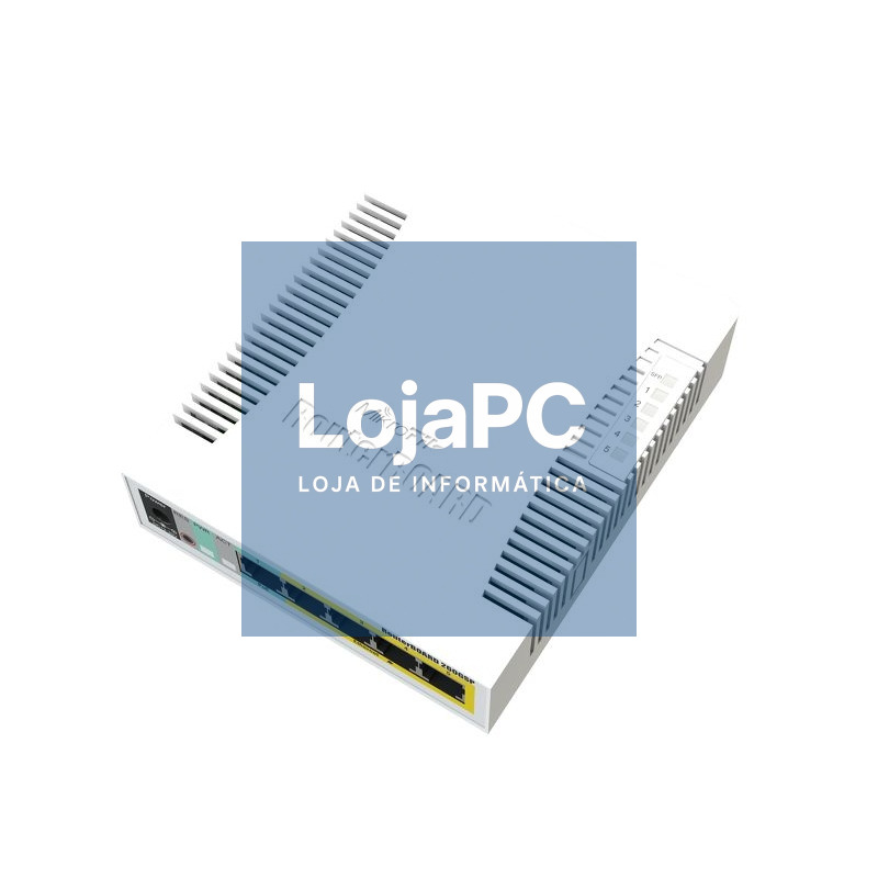 MikroTik CSS106-1G-4P-1S RB260GSP Switch 5xGB 1xSF — imagem 3