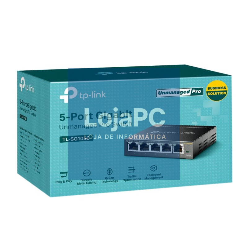 TP-LINK TL-SG105E Switch 5xGB Metal — imagem 5