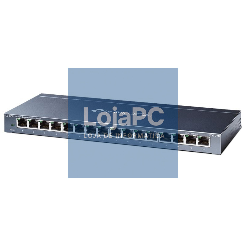 TP-LINK TL-SG116 Switch 16xGB — imagem 2