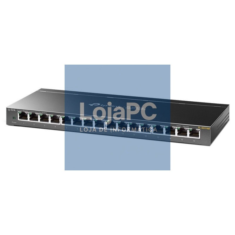 TP-LINK TL-SG116E Switch 16xGB Metal — imagem 2