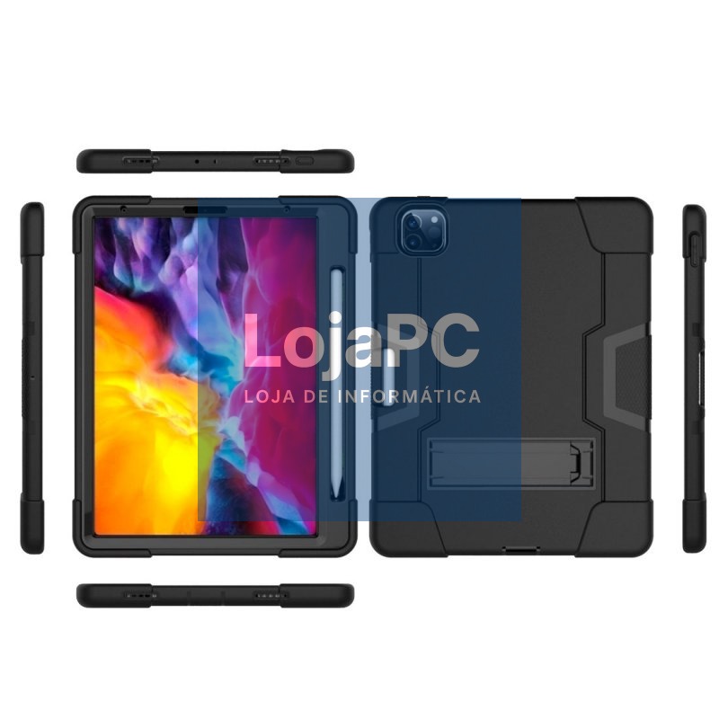COOL Case for iPAD Pro 11 (2020 / 2021) / Air 4 2020 / Air 5 2022 / Air 6 / Air 11 (2024 / 2025 / 2026) Hard Black — imagem 3