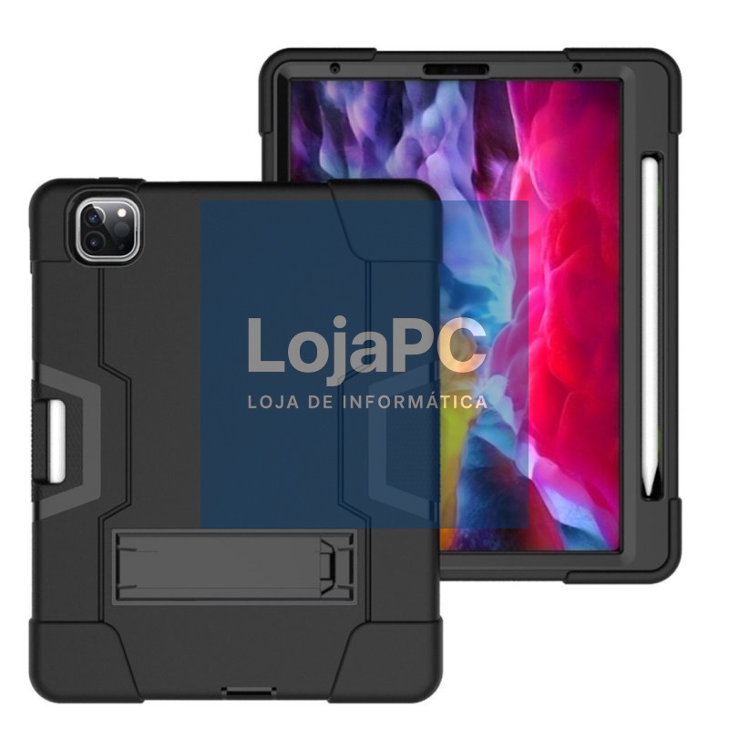 COOL Case for iPAD Pro 11 (2020 / 2021) / Air 4 2020 / Air 5 2022 / Air 6 / Air 11 (2024 / 2025 / 2026) Hard Black
