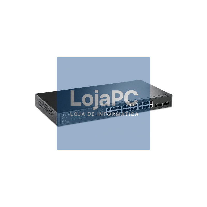 TP-LINK SG2428P Switch 4xGB 24xPoE+ Enrackable — imagem 5