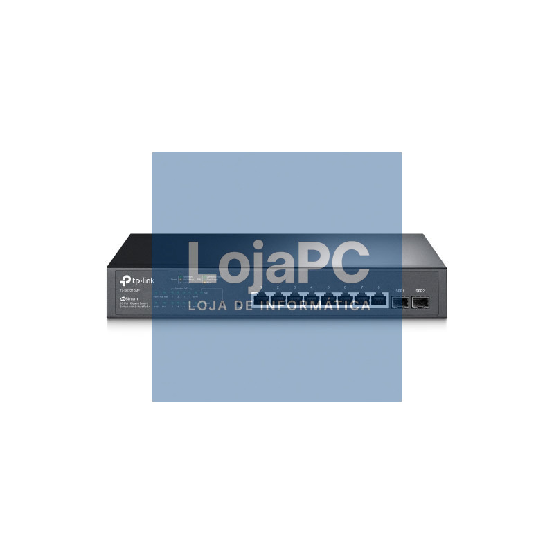 TP-LINK SG2210MP Switch 10xGB 8xPoE+ Enrackable