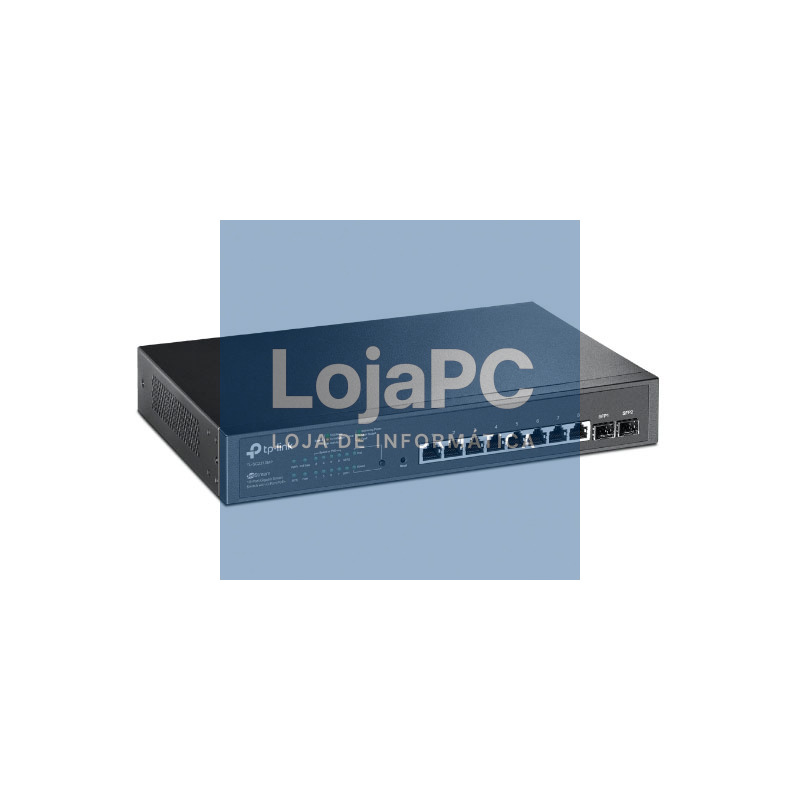 TP-LINK SG2210MP Switch 10xGB 8xPoE+ Enrackable — imagem 2
