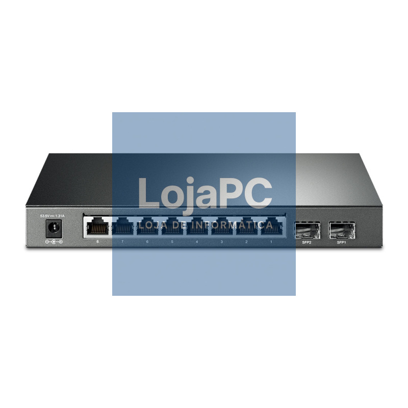 TP-LINK SG2210P Switch 8xGB PoE+ 2xSFP — imagem 3