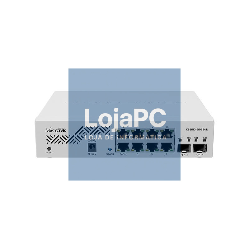 Mikrotik CSS610-8G-2S+IN 8xGbE 2x10Gb SFP+ — imagem 5