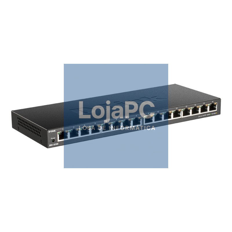 D-Link DGS-1016S/E Switch 16x10/100/1000Mbps GbE — imagem 3