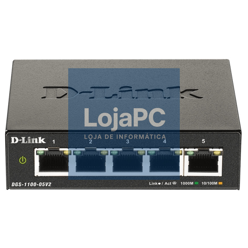 D-Link DGS-1100-05V2 Switch 5xGigabit EasySmart
