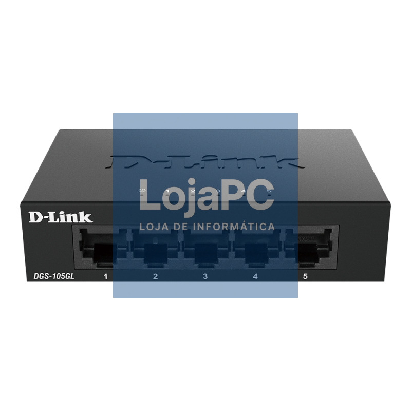 D-Link DGS-105GL Switch 5xGB Metal Plug&Play