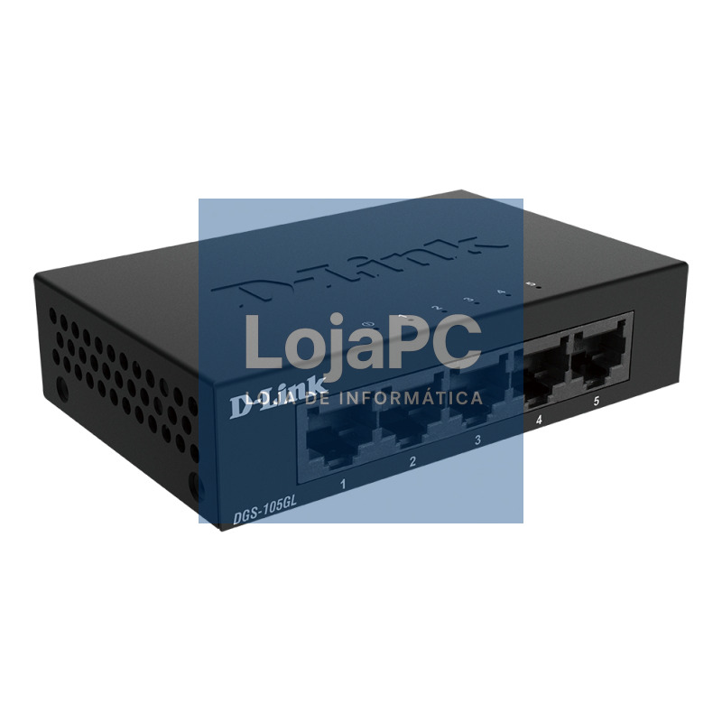 D-Link DGS-105GL Switch 5xGB Metal Plug&Play — imagem 3