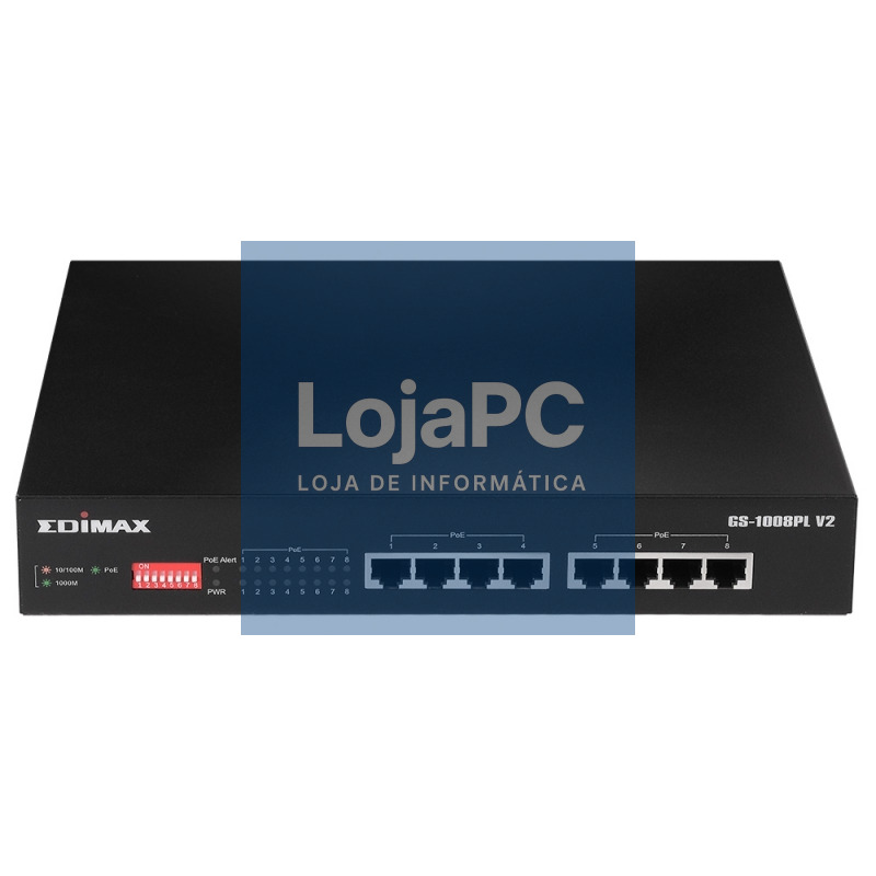 Edimax GS-1008PL V2 Switch 8xGbE PoE+