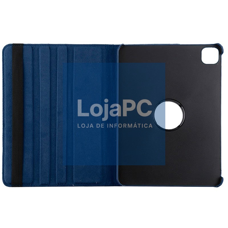 COOL Case for iPAD Pro 11 (2020 / 2021) / Air 4 2020 / Air 5 2022 / Air 6 / Air 11 (2024 / 2025 / 2026) Leatherette Blue — imagem 4