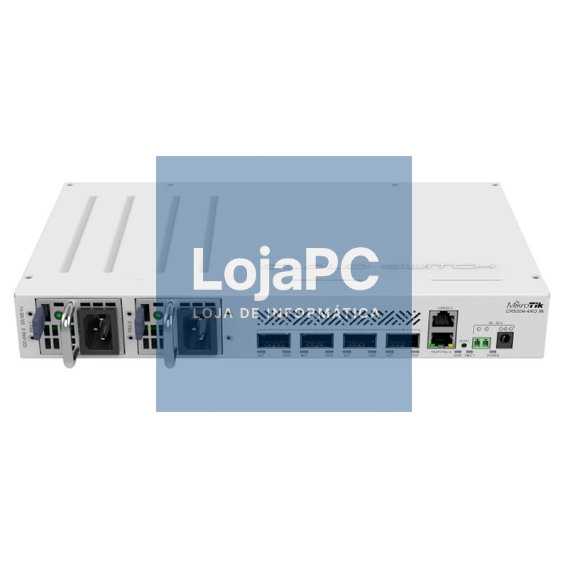 MikroTik CRS504-4XQ-IN Switch 4xQSFP28 1x100MbE