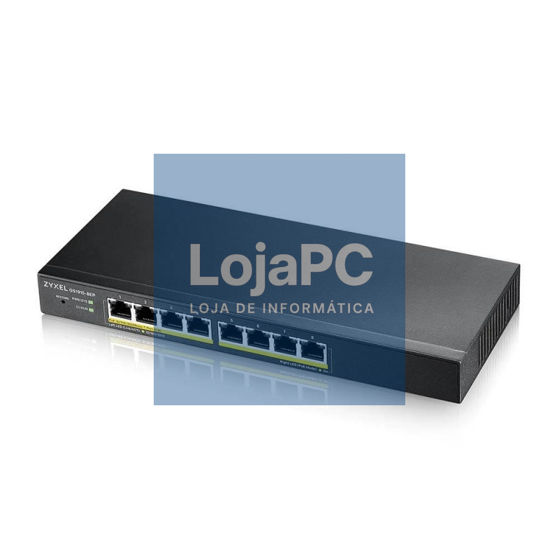 ZyXEL GS1915-8EP Smart Switch 8xGbE PoE 60W Nebula