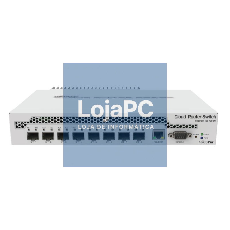 MikroTik CRS309-1G-8S+IN Switch 1xGbE 8xSFP+