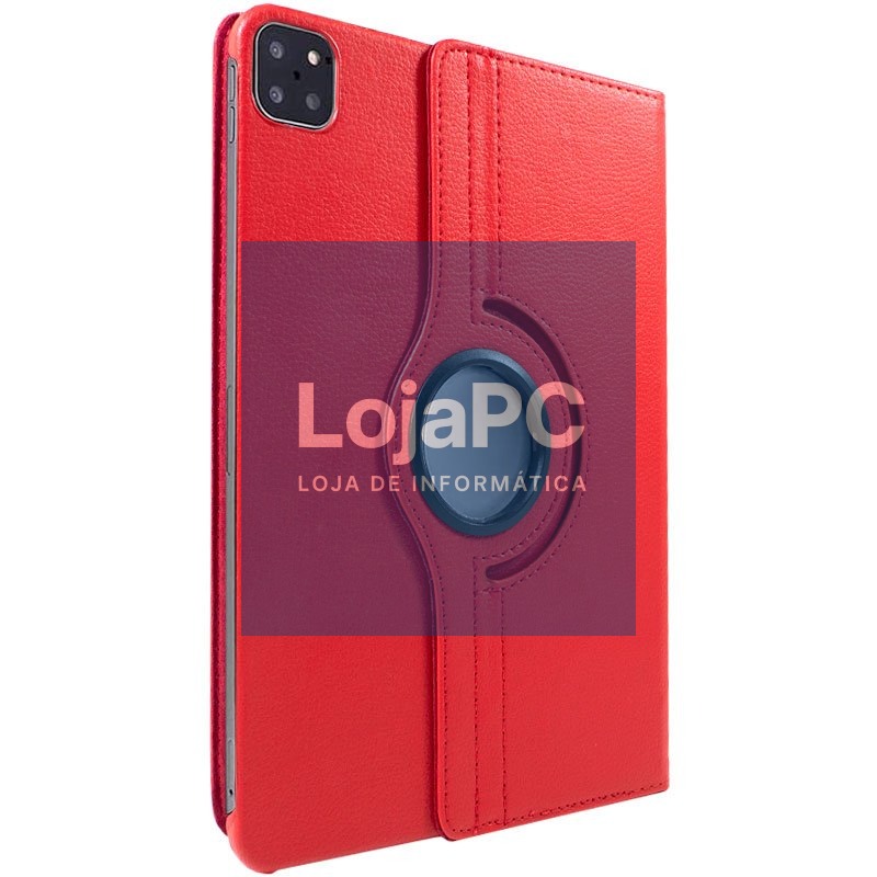 COOL Case for iPAD Pro 11 (2020 / 2021) / Air 4 2020 / Air 5 2022 / Air 6 / Air 11 (2024 / 2025 / 2026) Leatherette Red — imagem 2