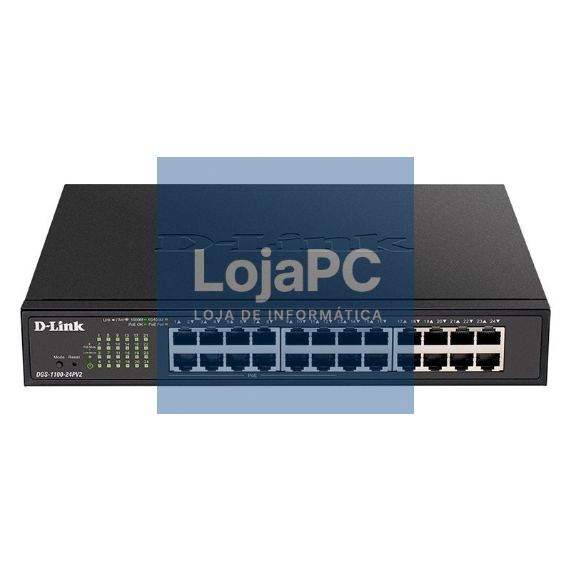 D-Link DGS-1100-24PV2/E Switch 12xGb PoE 12xGb