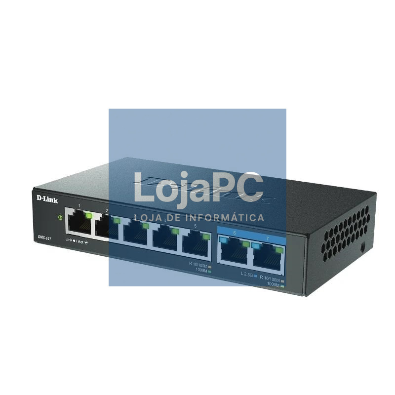 D-Link DMS-107 7xMGb Unmanaged Switch