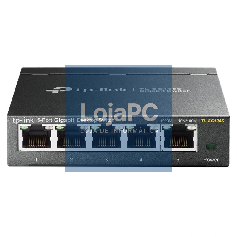 TP-Link TL-SG105S Switch 5xGB RJ45 Metal — imagem 2