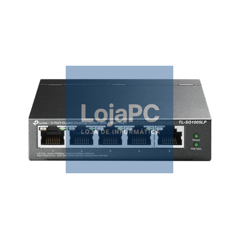 TP-Link TL-SG1005LP Switch 5xGb (4xPoE+)