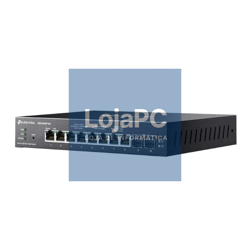 TP-Link SG2210XMP-M2 Switch 8x2,5Gb PoE+ 2xSFP+ — imagem 3